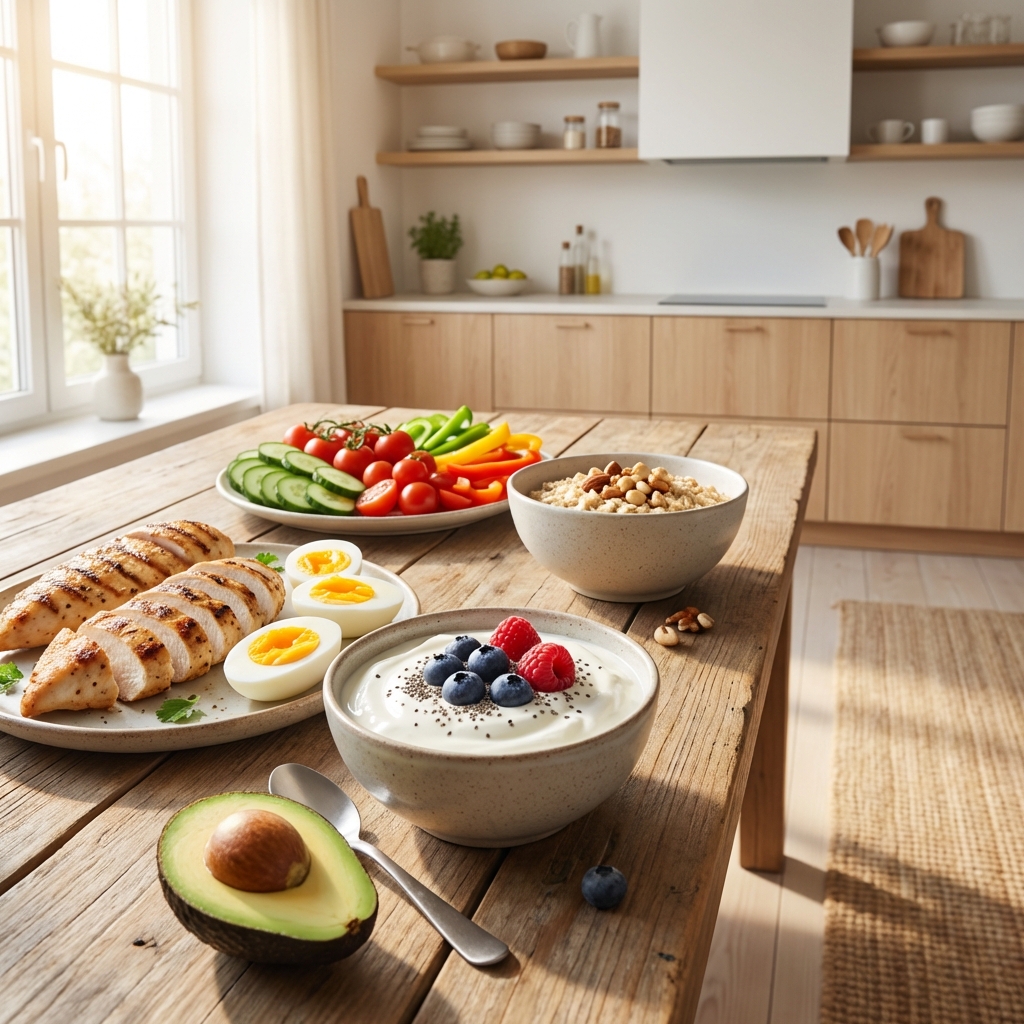 Proteine für Muskelaufbau