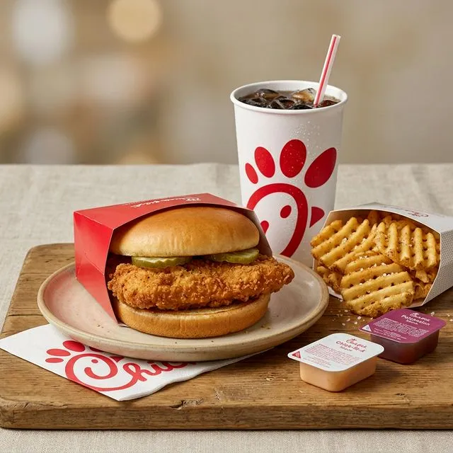 Chick-fil-A Produkte aus dem US-Menü